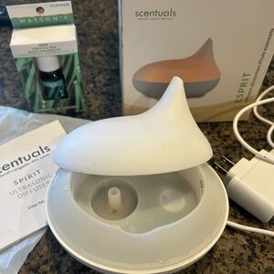 Esprit White Ultrasonic Aroma Diffuser
